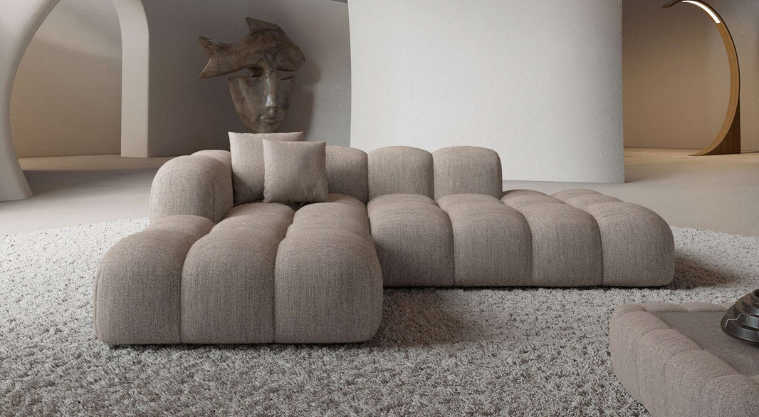 Stoff Ecksofa Formentera Lounge L-Form