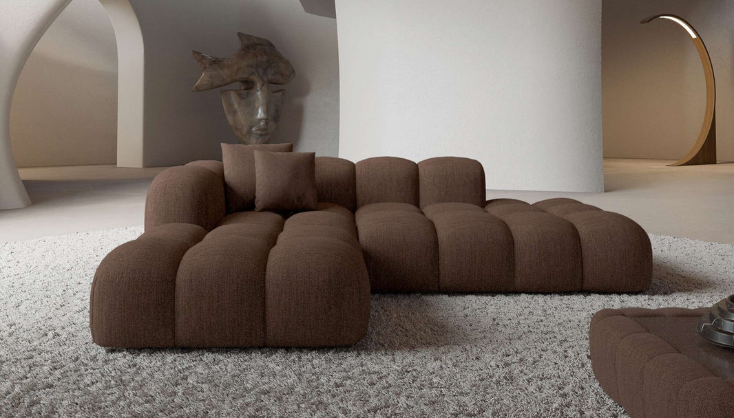 Stoff Ecksofa Formentera Lounge L-Form