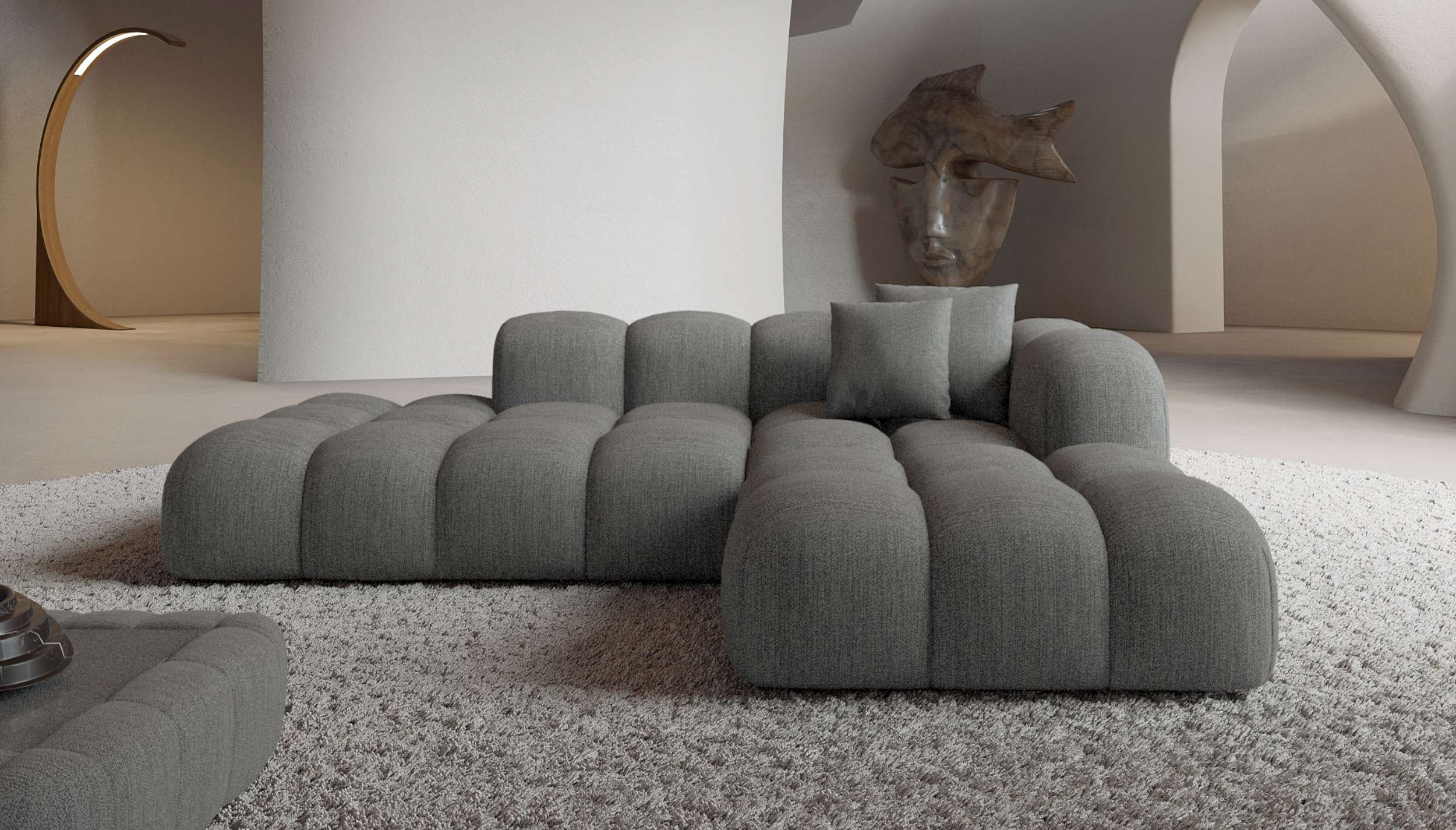 Ecksofa Formentera L-Form Lounge