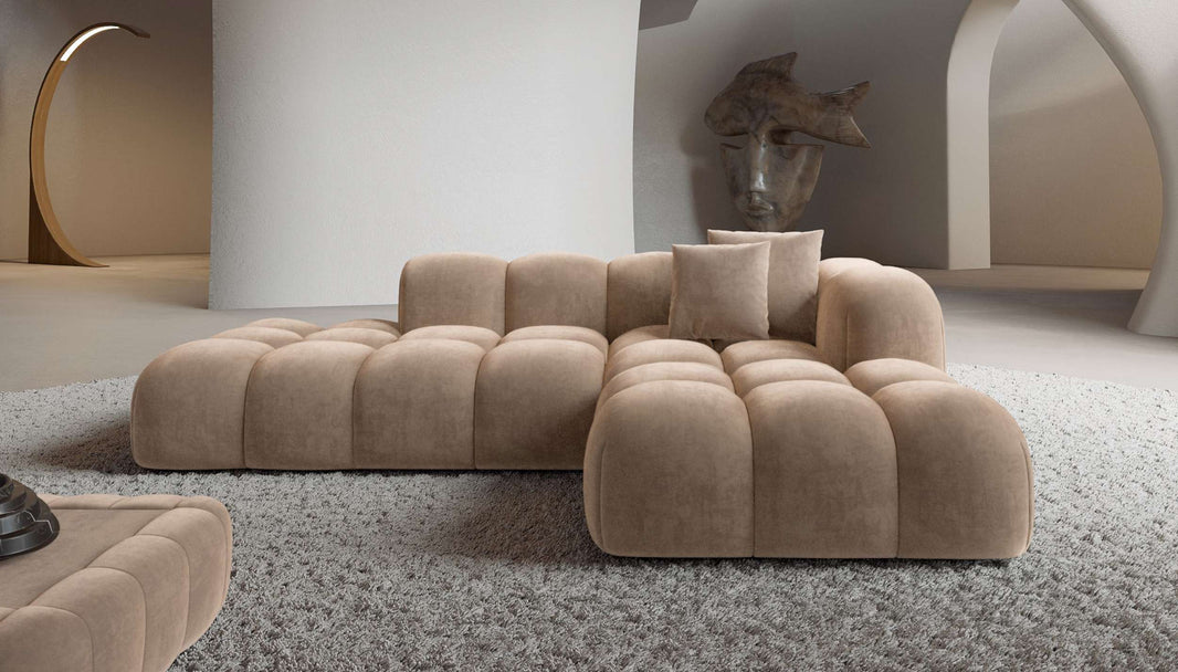 Stoff Ecksofa Formentera Lounge L-Form