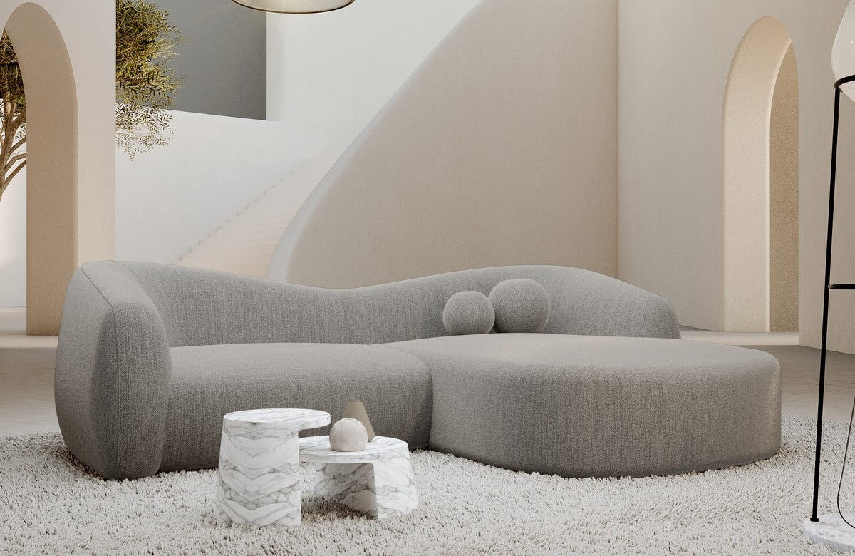 Stoff Ecksofa Murcia L-Form Kurz