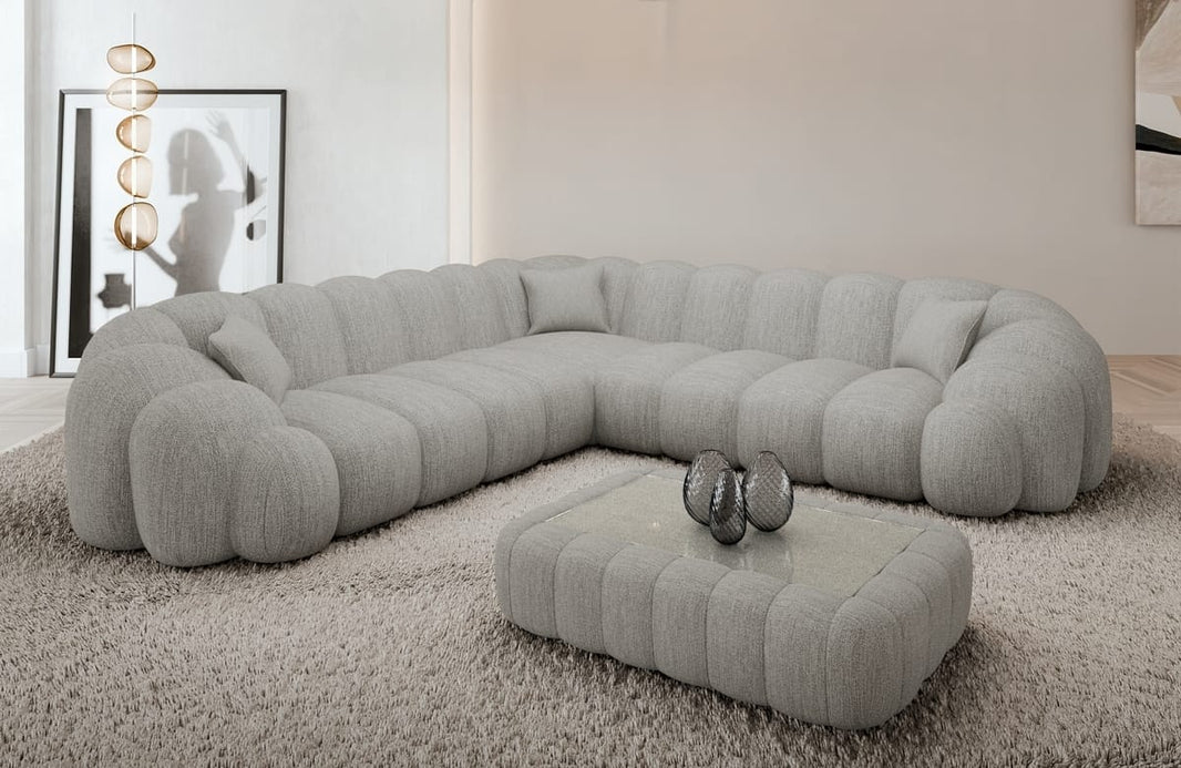 Ecksofa Rajada L-Form aus Stoff