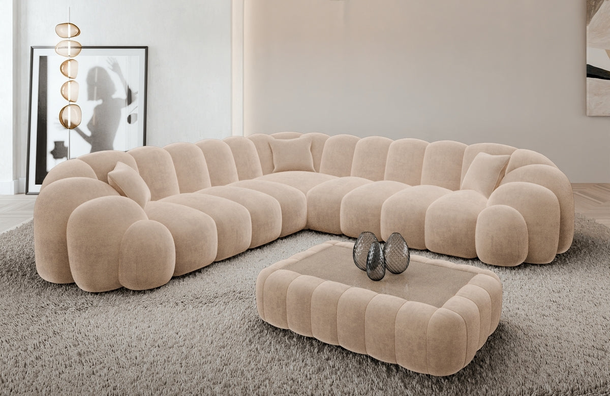 Ecksofa Rajada L-Form Stoff
