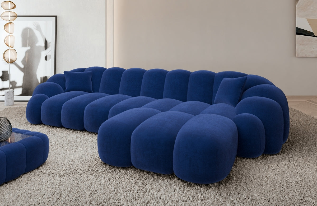 Stoff Ecksofa Rajada L-Form Kurz