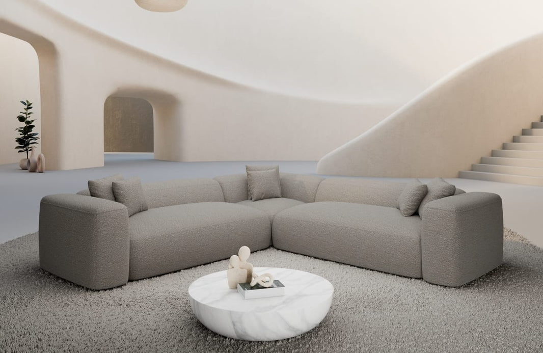 Stoff Ecksofa Alcudia L-Form