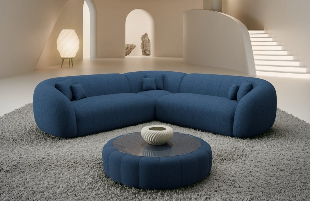 Stoff Ecksofa Sorelia L-Form