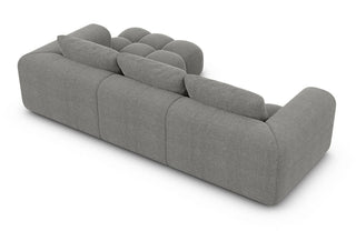 Stoff Ecksofa Casaluna L-Form Dunkelgrau