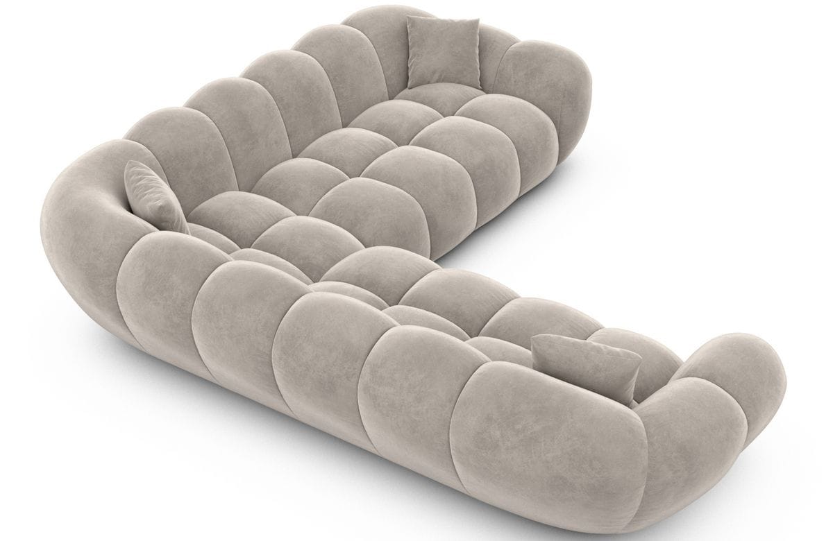 Ecksofa Maleron L Form Sand