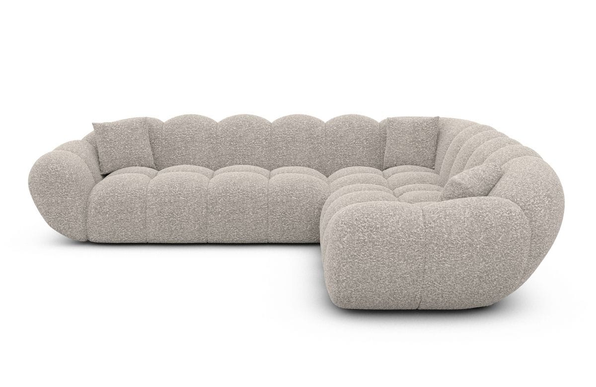 Ecksofa Maleron L Form Pearl