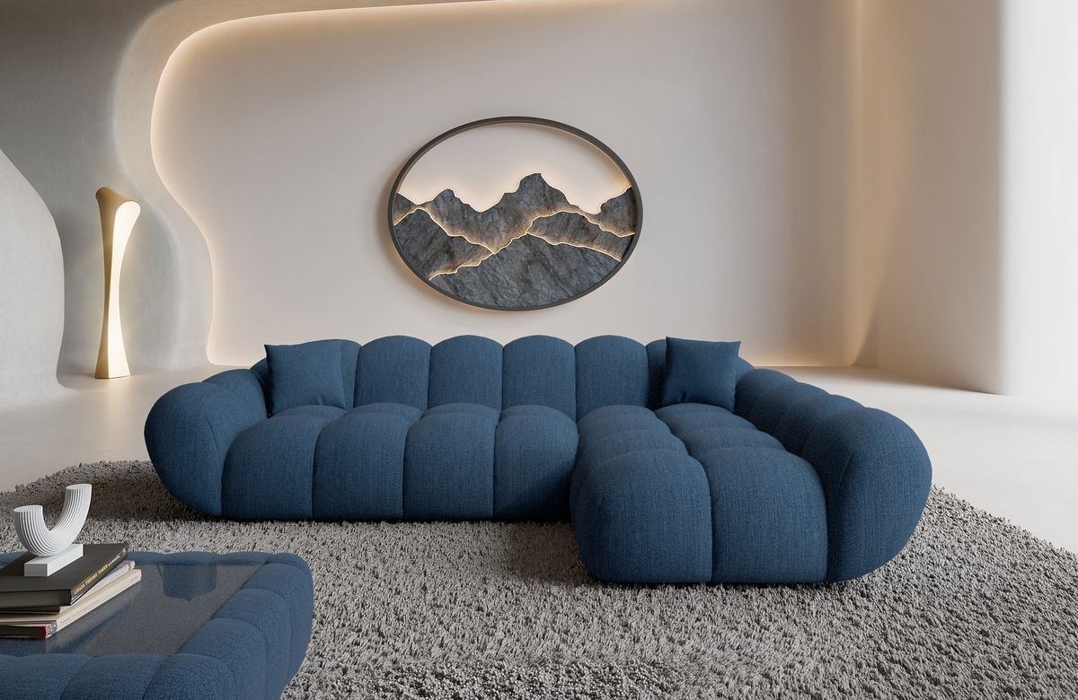 Ecksofa Maleron L Form kurz