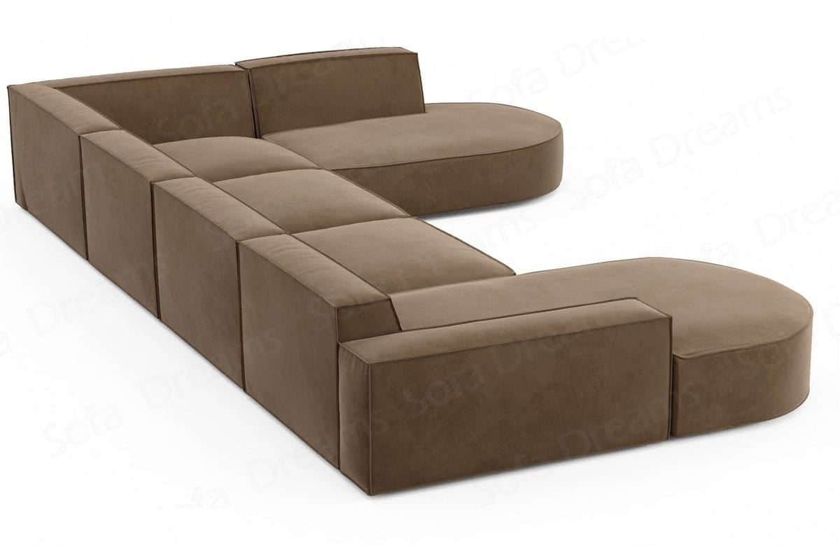 Polster Wohnlandschaft Alegranza – Modern & Komfortabel Braun
