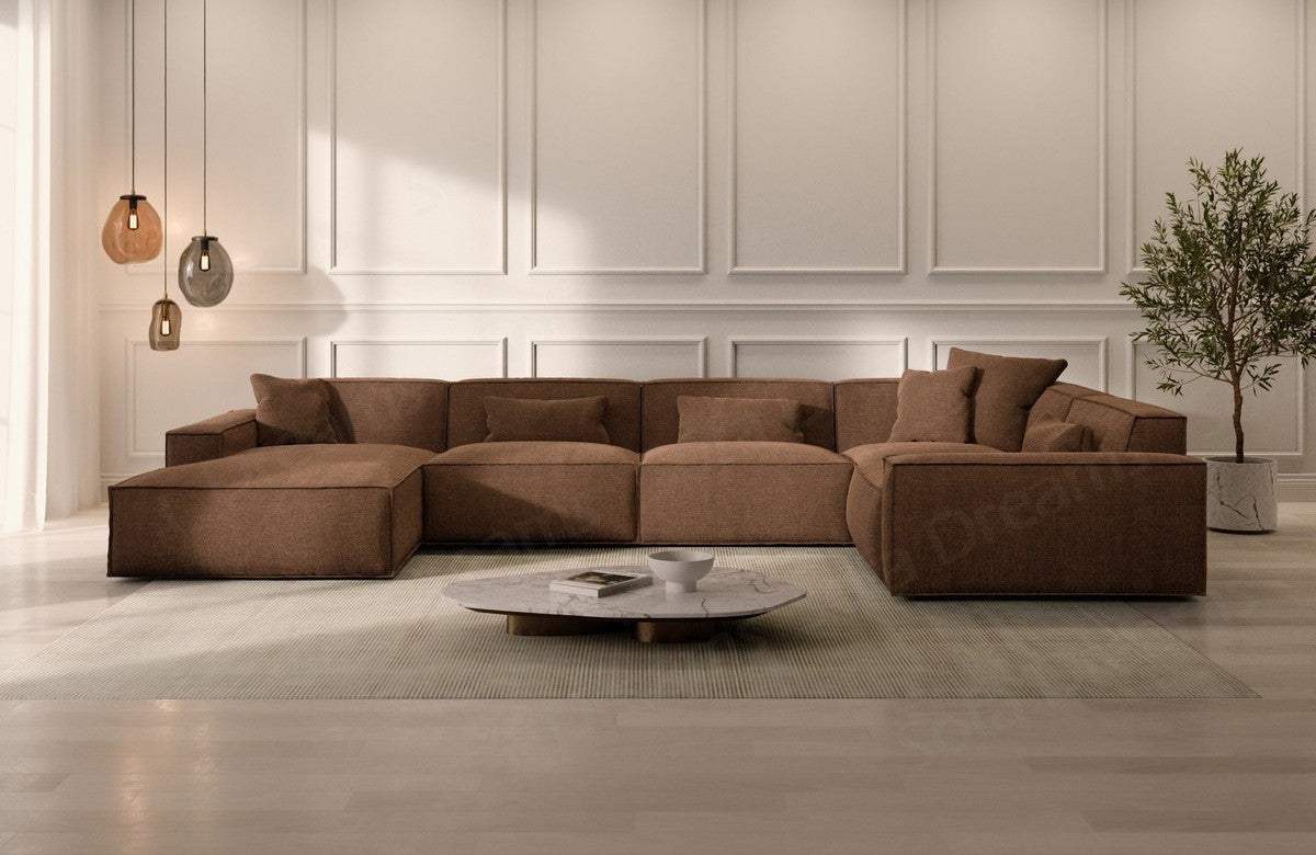 Polster Wohnlandschaft Formenta U-Form – Komfort
