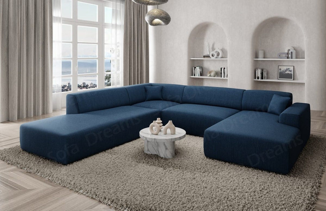 Couchlandschaft Mallorca Lounge U-Form in Stoff