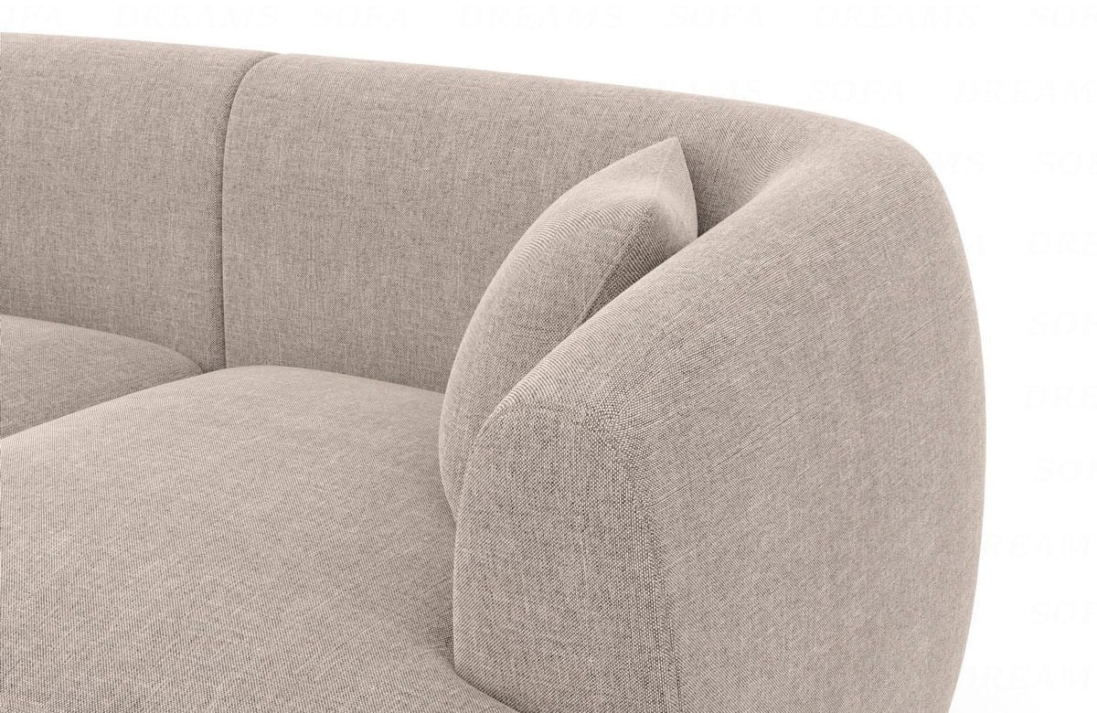 Polster Wohnlandschaft Tabarca U-Form Beige