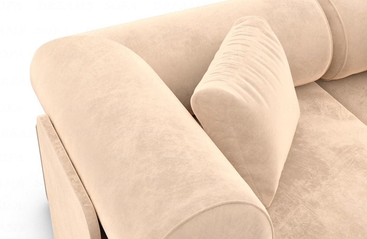 Couchlandschaft Laguardia U Form in Stoff beige