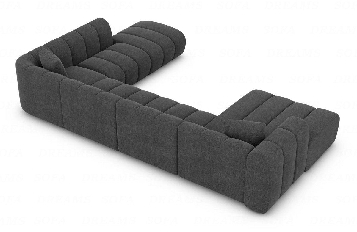 Polster Wohnlandschaft Almagro XXL Anthrazit