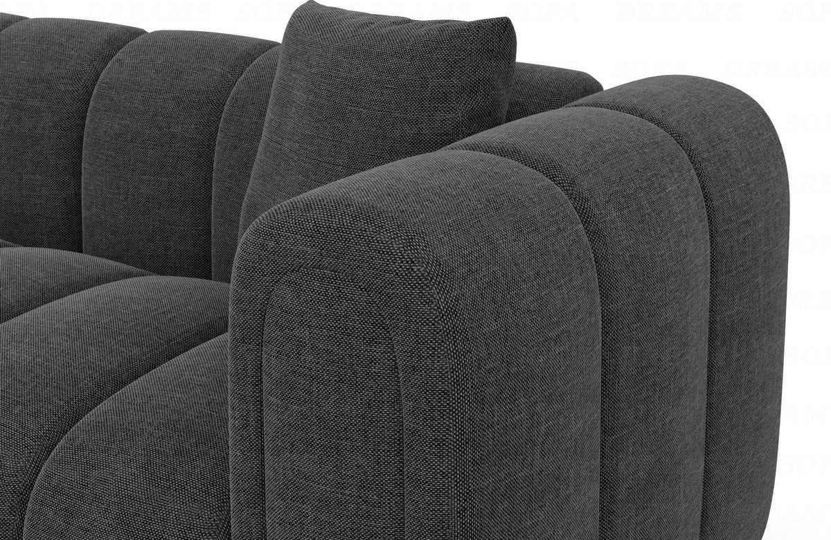 Polster Wohnlandschaft Almagro XXL Anthrazit
