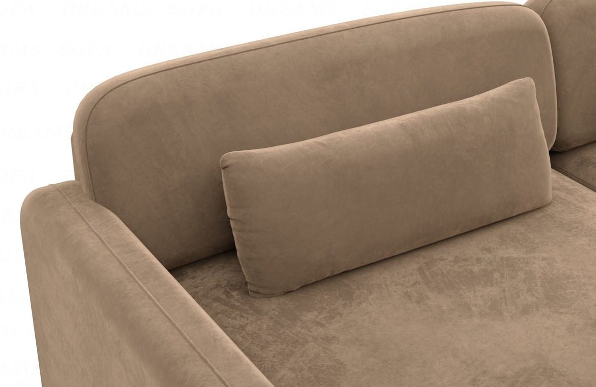 Polster Wohnlandschaft Valencia U-Form Braun