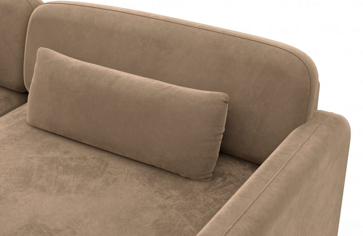 Polster Wohnlandschaft Valencia U-Form Braun