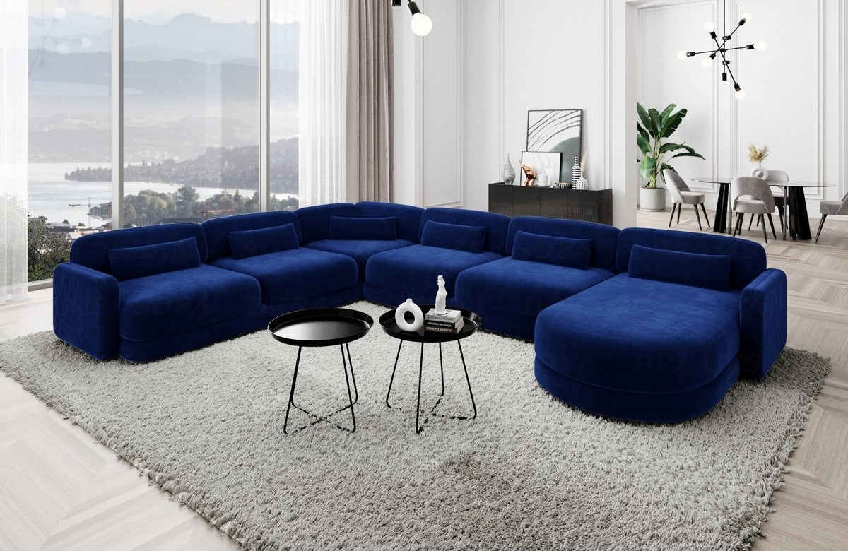 Wohnlandschaft Valencia XXL Stoff