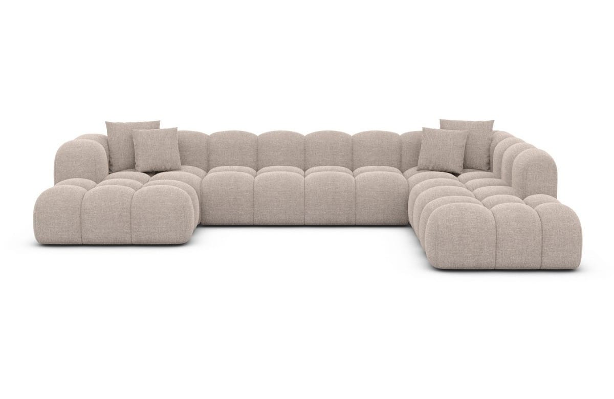 Polster Wohnlandschaft Formentera XXL Beige