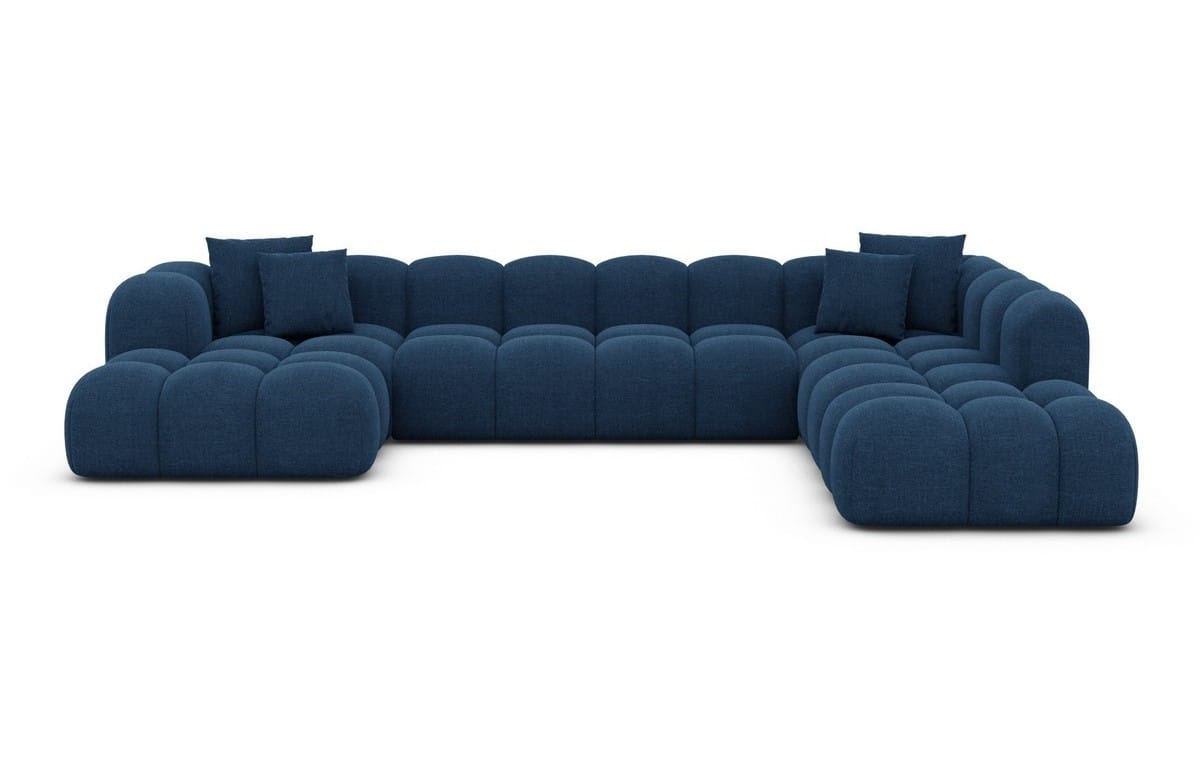 Polster Wohnlandschaft Formentera XXL Blau
