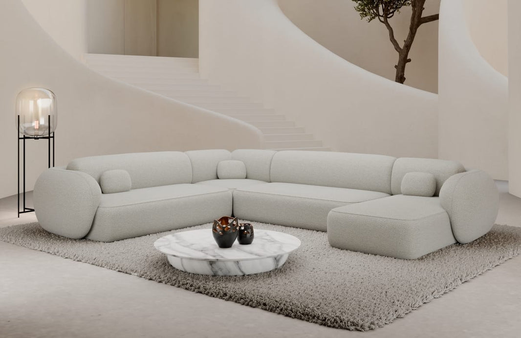 Wohnlandschaft Altea XXL U-Form in Stoff