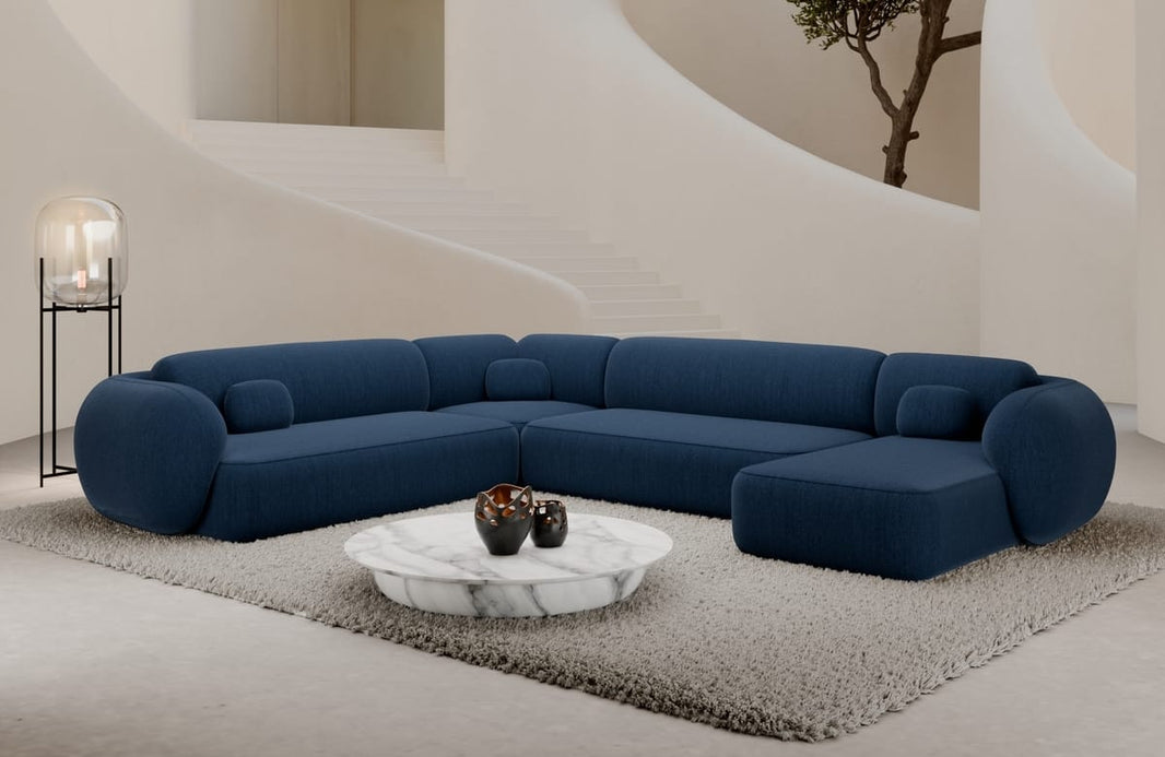 Wohnlandschaft Altea XXL U-Form in Stoff