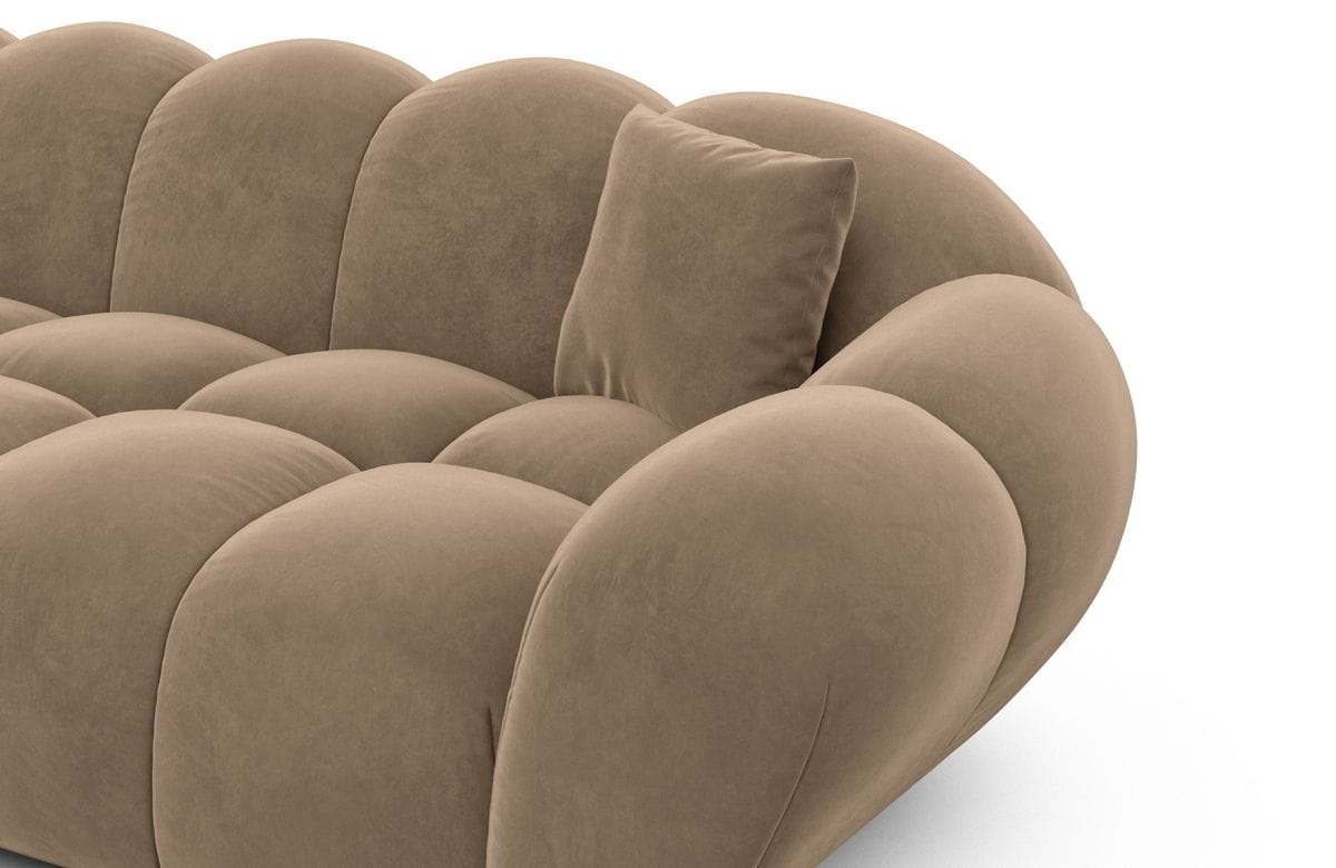 Wohnlandschaft Maleron U Form Braun