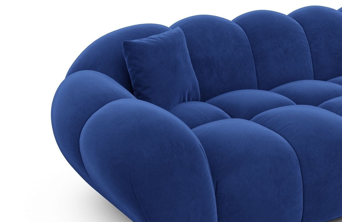 Wohnlandschaft Maleron U Form Dunkelblau