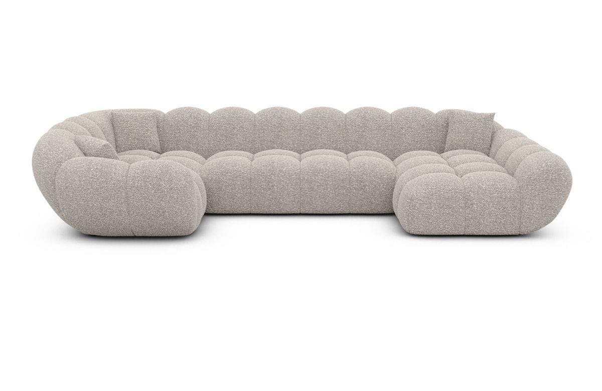 Wohnlandschaft Maleron U Form Pearl