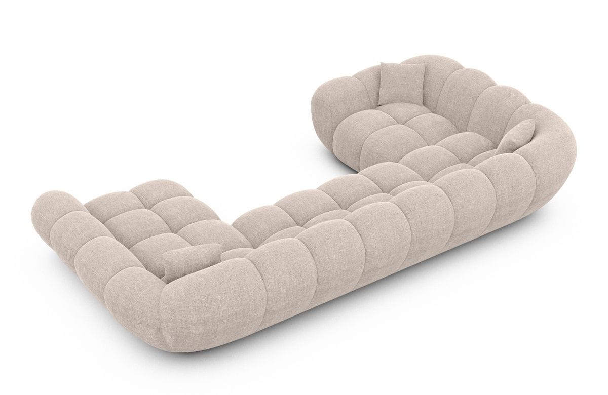 Wohnlandschaft Maleron U Form Beige