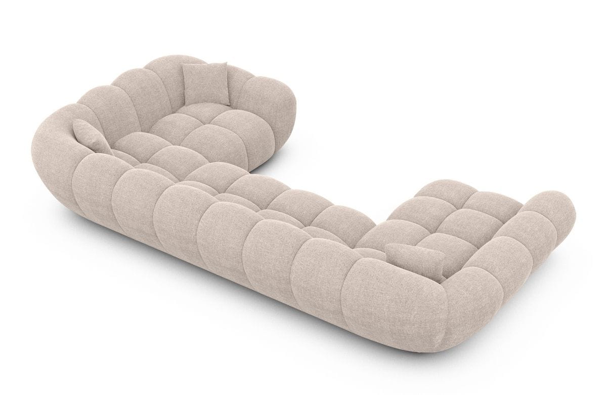 Wohnlandschaft Maleron U Form Beige