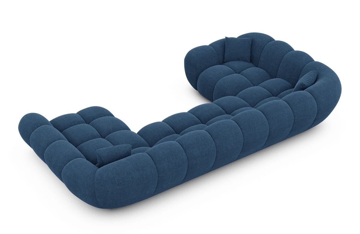 Wohnlandschaft Maleron U Form Blau