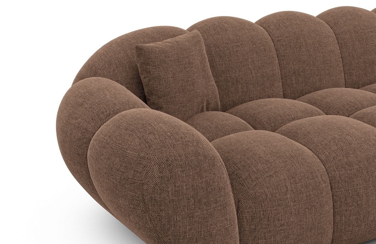 Wohnlandschaft Maleron U Form Braun