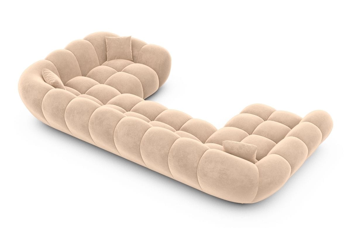 Wohnlandschaft Maleron U Form Beige