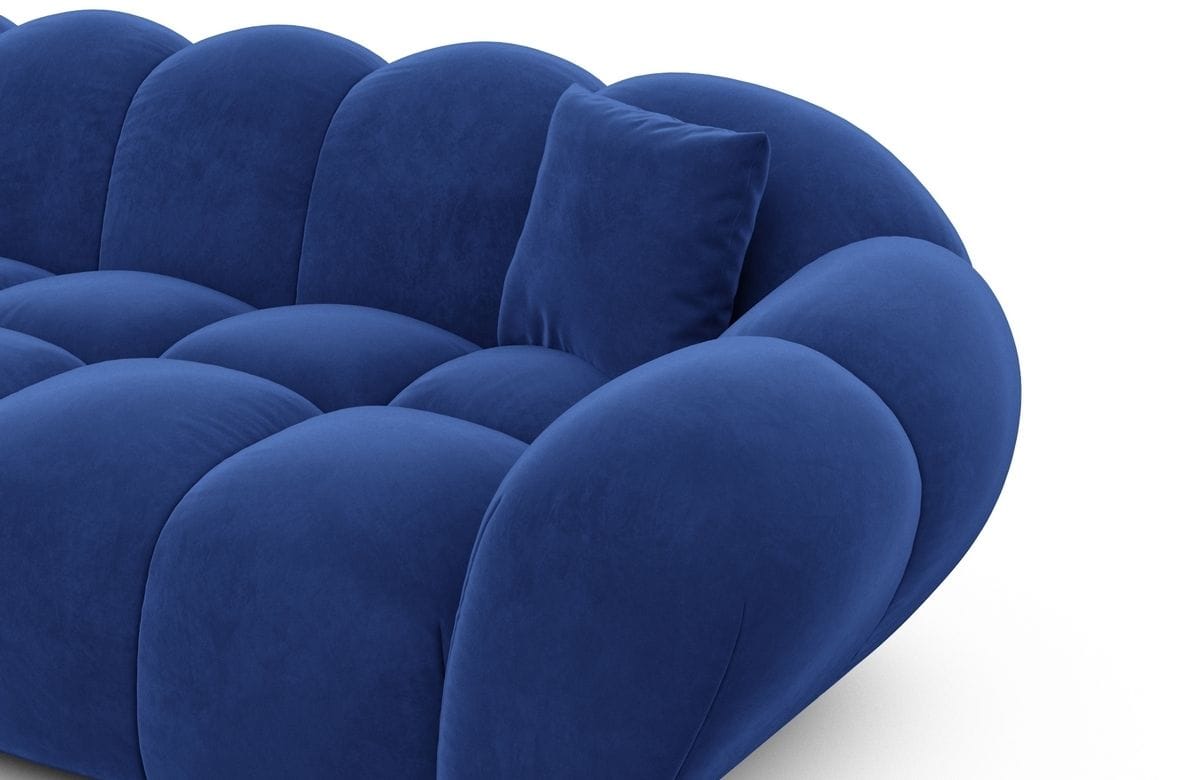 Wohnlandschaft Maleron U Form Studio Dunkelblau