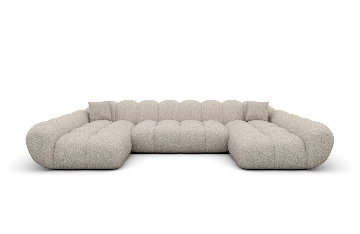 Wohnlandschaft Maleron U Form Studio Pearl