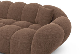 Couchlandschaft Maleron Studio U-Form in Stoff Braun
