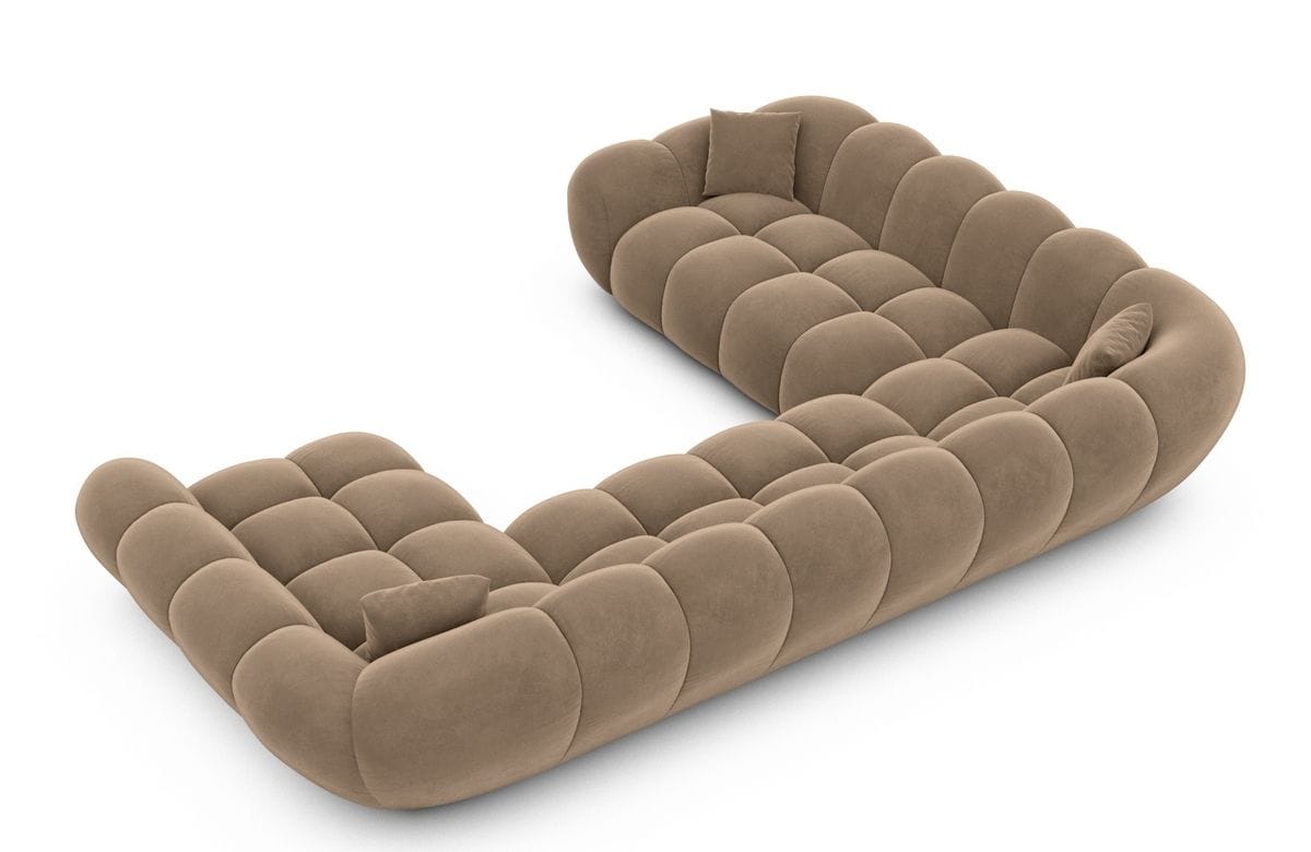 Wohnlandschaft Maleron XXL Braun