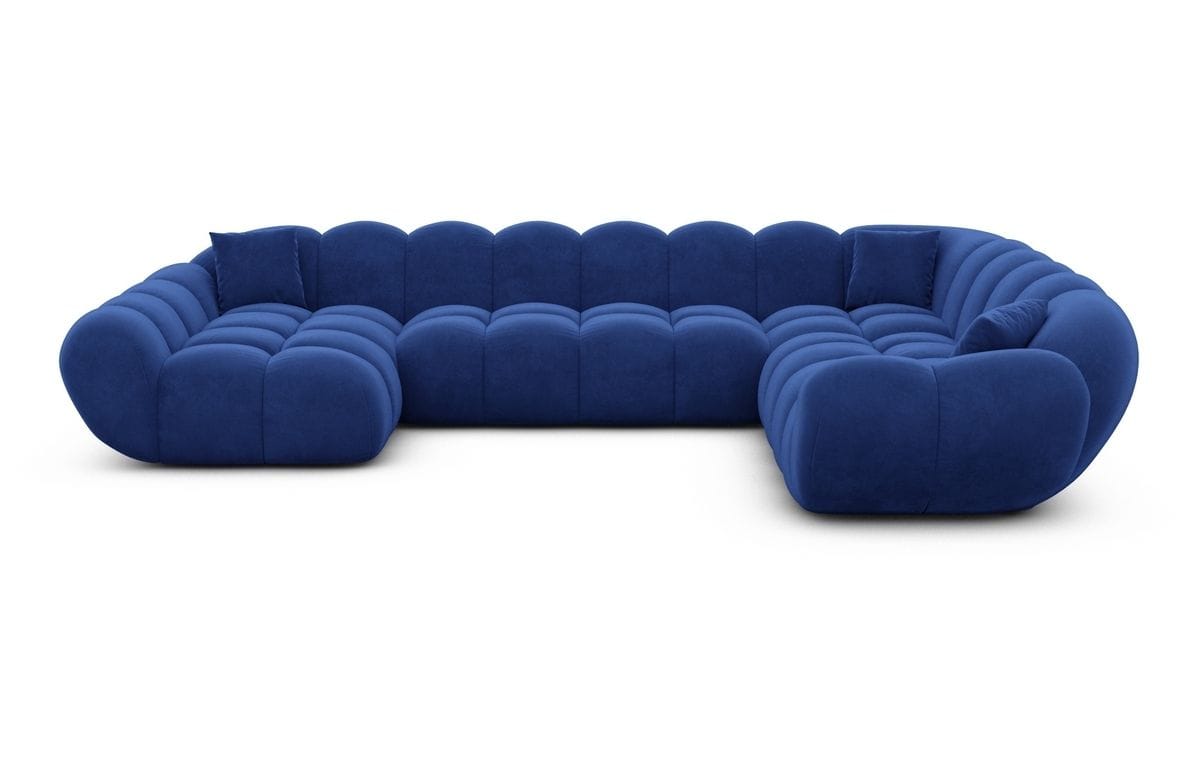 Wohnlandschaft Maleron XXL Dunkelblau
