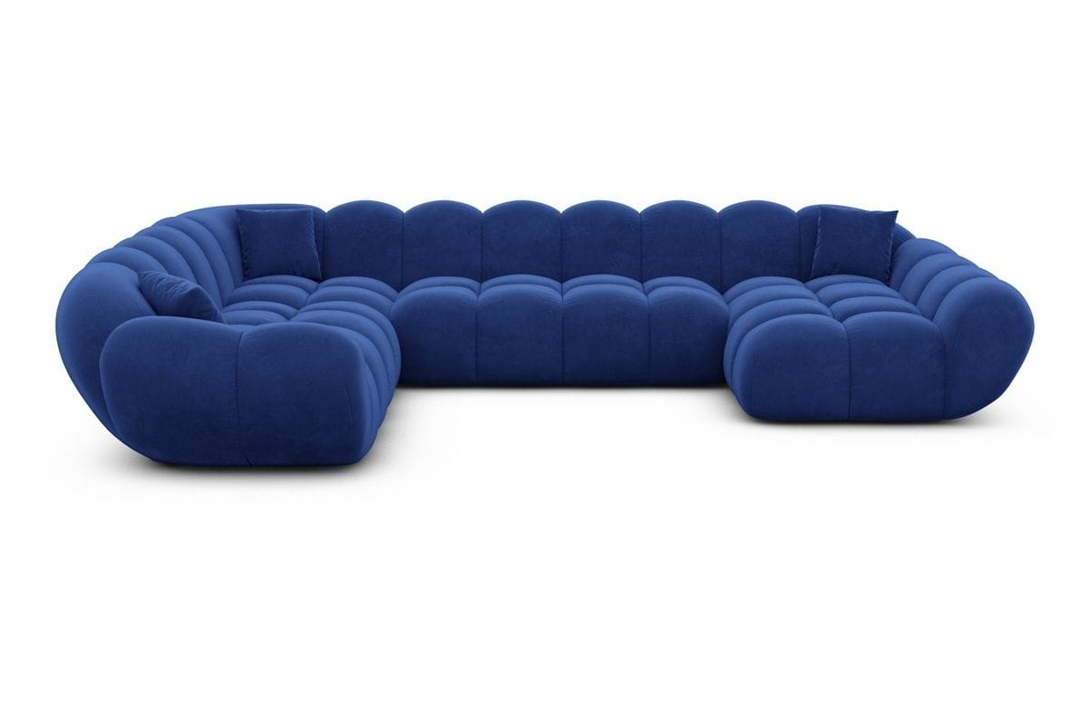 Wohnlandschaft Maleron XXL Dunkelblau