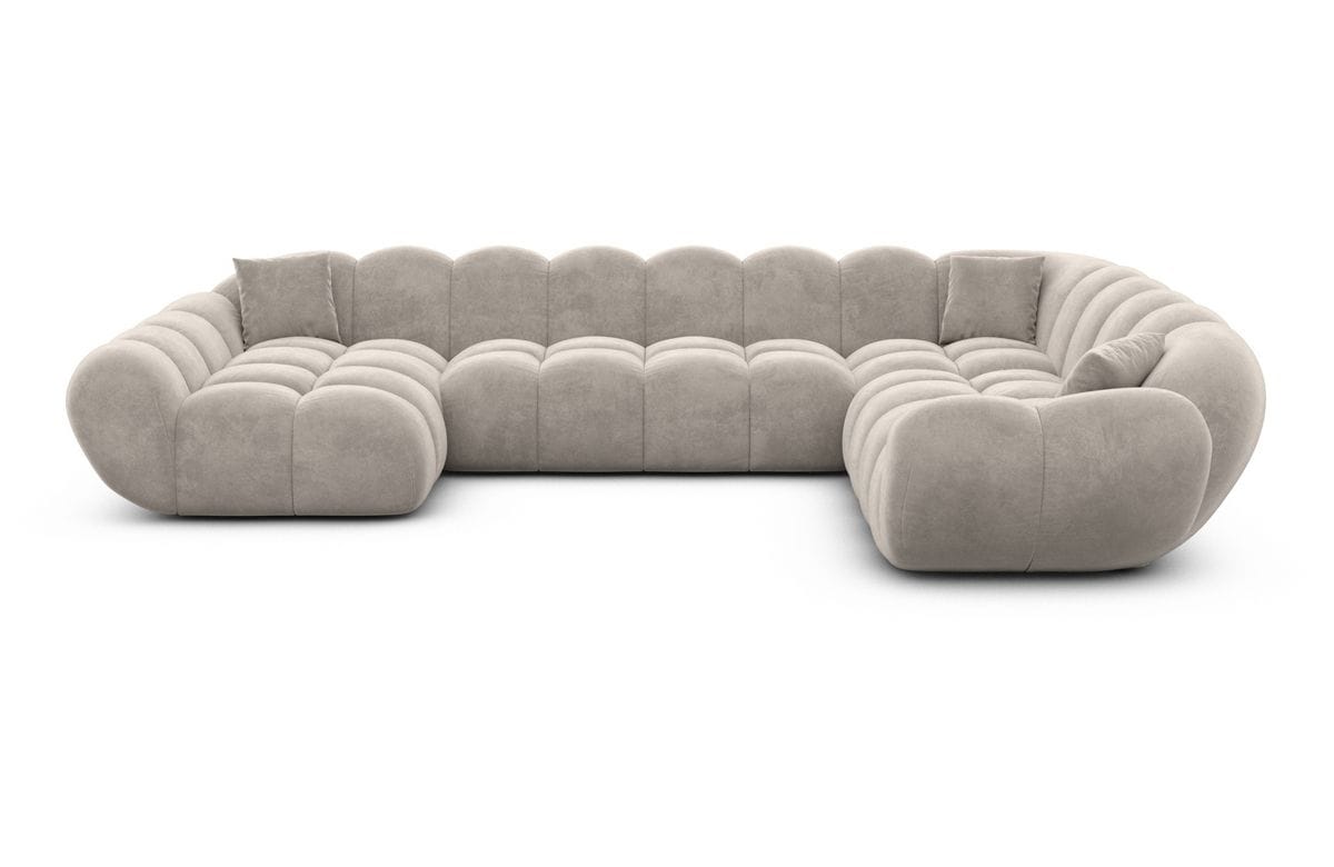 Wohnlandschaft Maleron XXL Sand