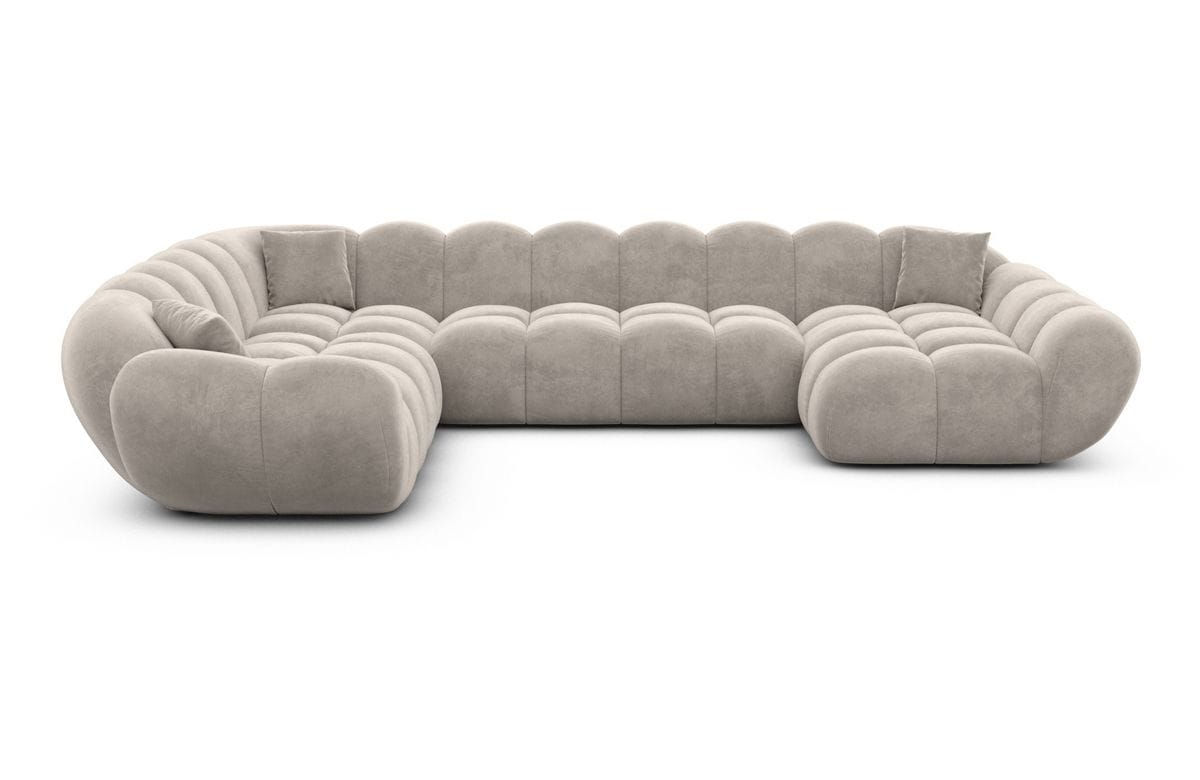 Wohnlandschaft Maleron XXL Sand