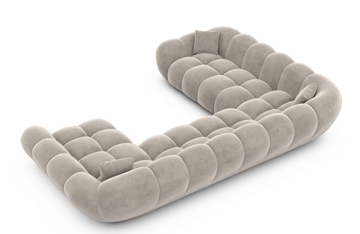 Wohnlandschaft Maleron XXL Sand