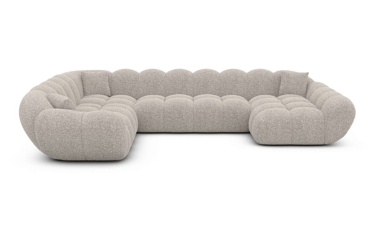 Wohnlandschaft Maleron XXL Pearl