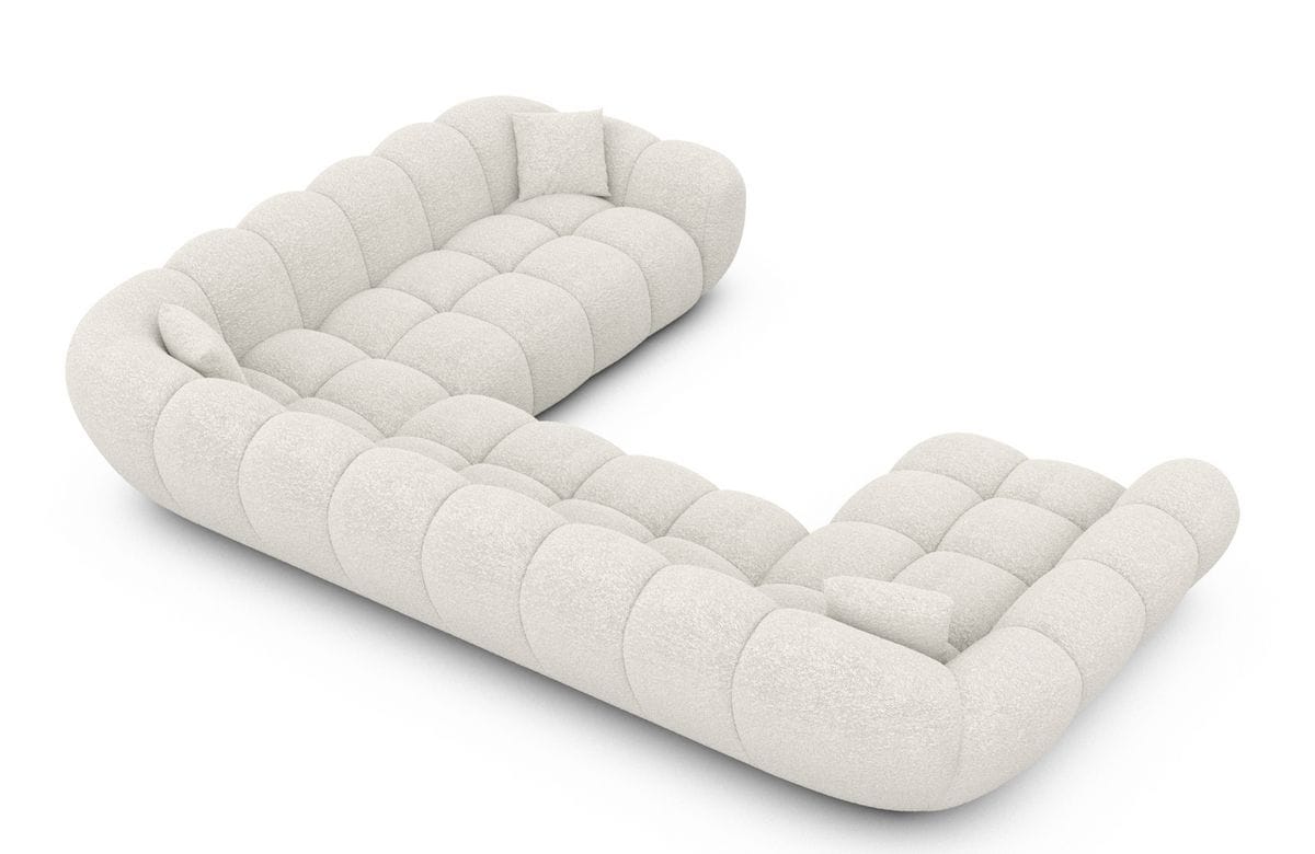 Wohnlandschaft Maleron XXL Weiß