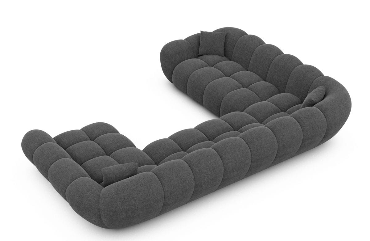 Wohnlandschaft Maleron XXL Anthrazit