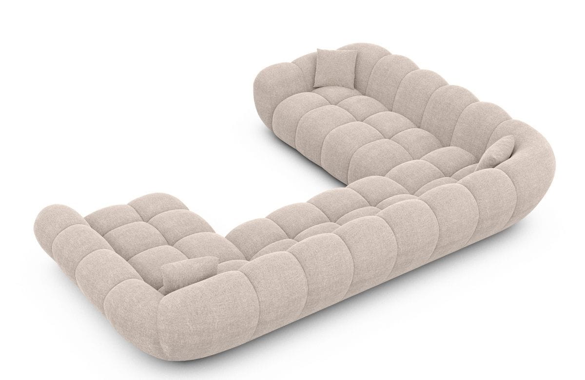 Wohnlandschaft Maleron XXL Beige