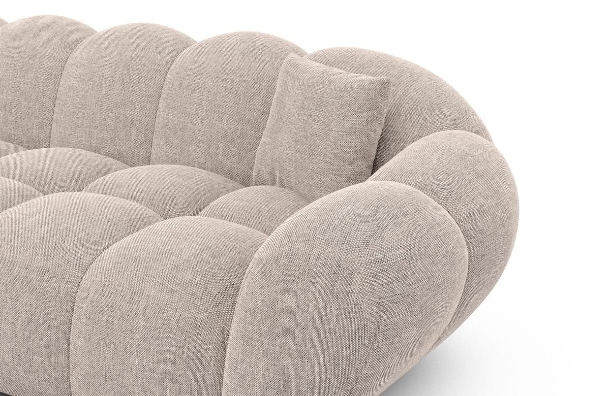Wohnlandschaft Maleron XXL Beige